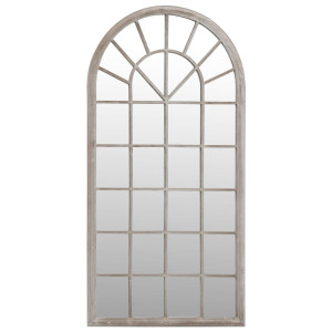 Espelho de ferro de cor de areia para uso interior 90x45 cm H