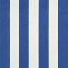 Toldo retráctil 250x150 cm azul y blanco 2