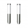 Candeeiros de parede para exterior 2 pcs aço inoxidável 2
