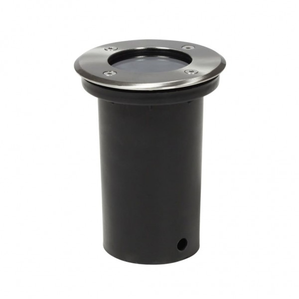 Iluminação redonda p/ piso exterior 12 pcs M 4