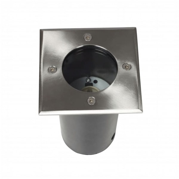 Iluminação para chão de exterior 12 pcs quadrado M 4