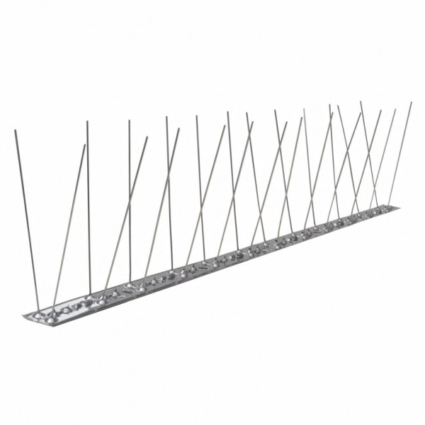 Set de 6 hileras pinchos contra pájaros y palomas 2 filas 3 m D