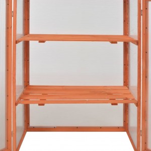 Estufa em madeira 75x47x109 cm H