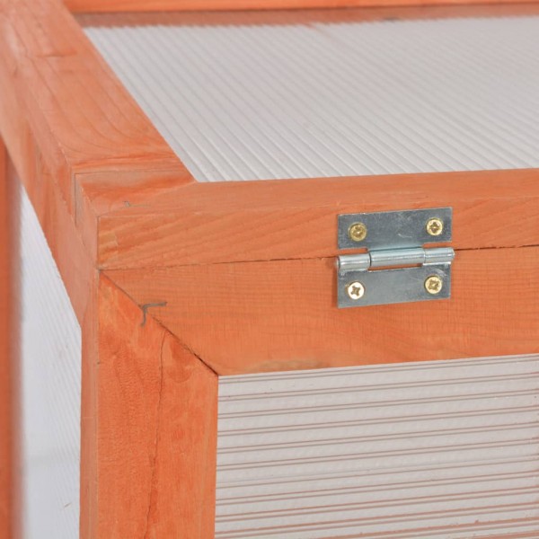 Invernadero de madera 75x47x109 cm M 4