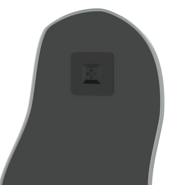 Espejo de pared plateado 70x30 cm M 5