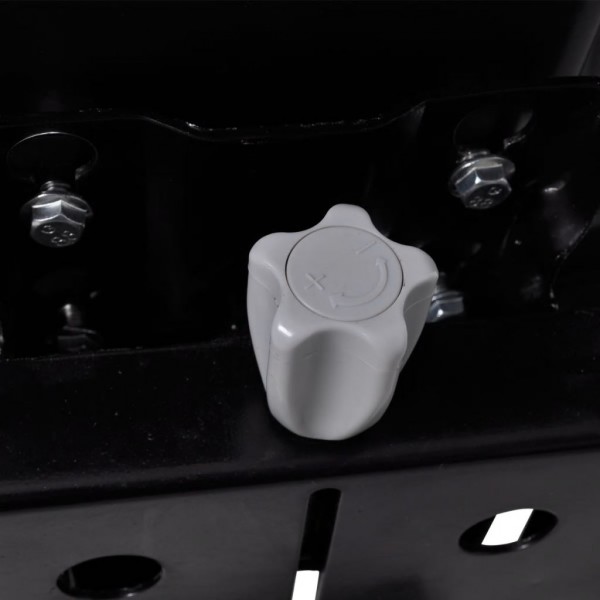 Assento de trator com suspensão. preto M 4