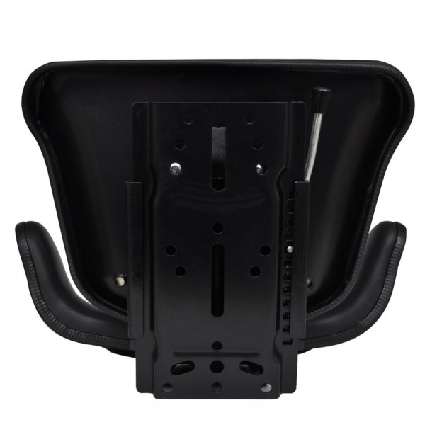 Asiento de tractor con respaldo negro M 5