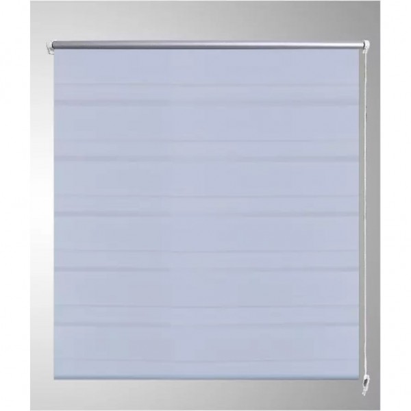 Estore de rolo 80 x 150 cm. linhas de zebra / Branco M 4