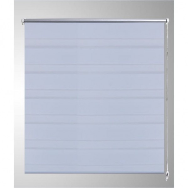 Estore de rolo 90 x 150 cm. linhas de zebra / Branco M 4