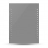 Espejo de pared con luces LED 60x80 cm 1