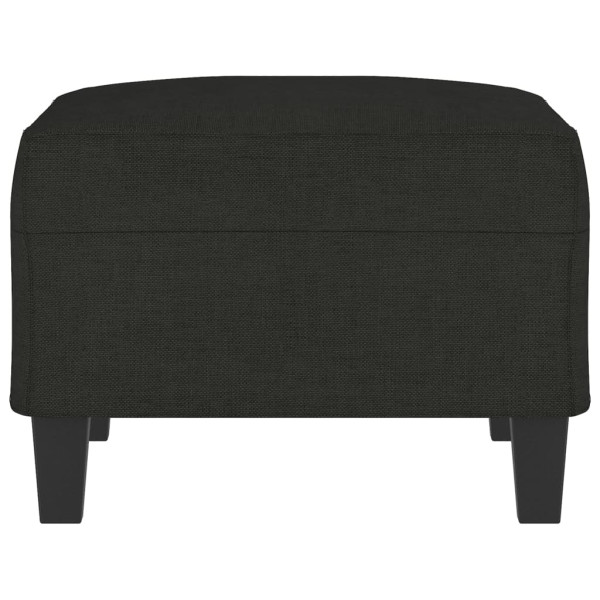 Reposapiés de tela negro 70x55x41 cm M 4