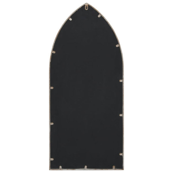 Espejo de jardín arena hierro para exterior 100x45 cm M 4