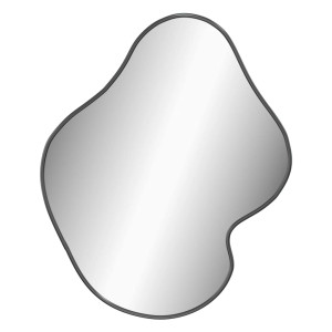 Espelho de parede 50x40 cm preto H