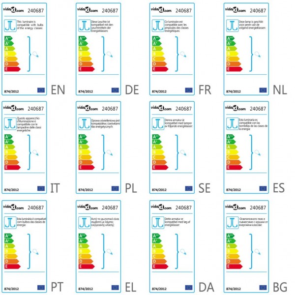 Lámpara colgante araña de cristal elegante 5 bombillas M 5
