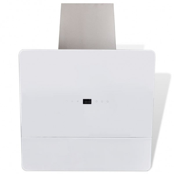 Campana extractora cristal templado blanco 600 mm M 2