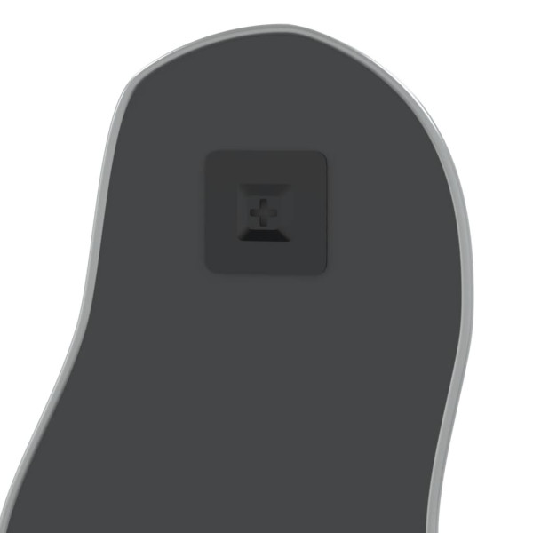 Espelho de parede prateado 60x25 cm M 5