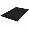 Alfombra de entrada de PVC negra. 90 x 150 cm 3