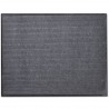 Alfombra felpudo PVC gris 90x60 cm 3