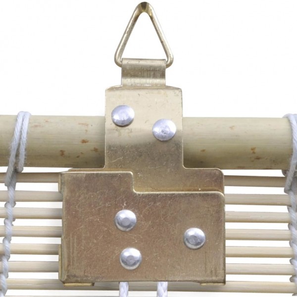 Persianas enrollables de bambú natural 120x220 cm M 3