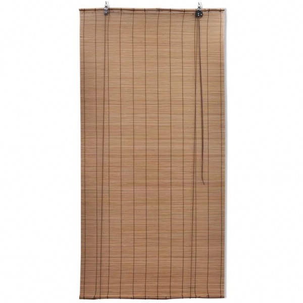Estore de enrolar 100 x 160 cm bambu castanho M 2