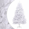 Árbol de Navidad artificial con bisagras y soporte blanco 270cm 1