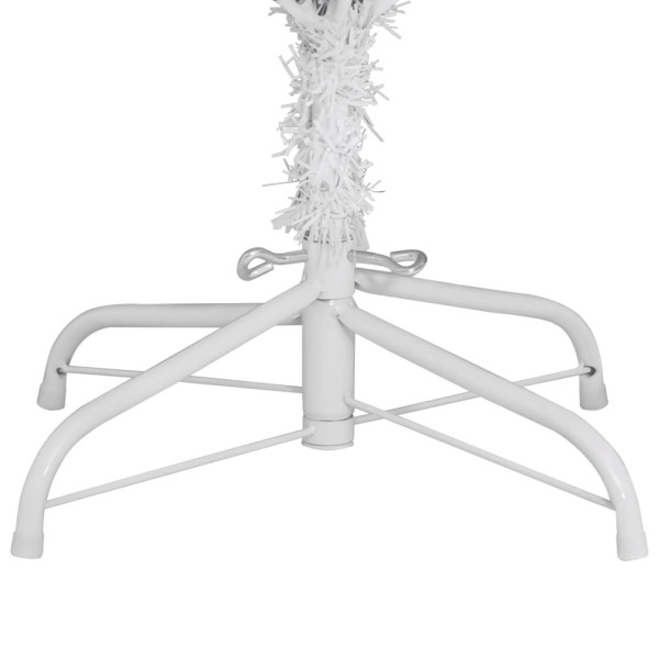 Árbol de Navidad artificial con bisagras y soporte blanco 270cm M 5