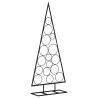 Árvore de Natal para decoração 125 cm metal preto 2