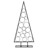Árbol de Navidad para decoración metal negro 125 cm 3
