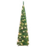 Árvore de Natal artificial pop-up 50 LED verde 120 cm 5
