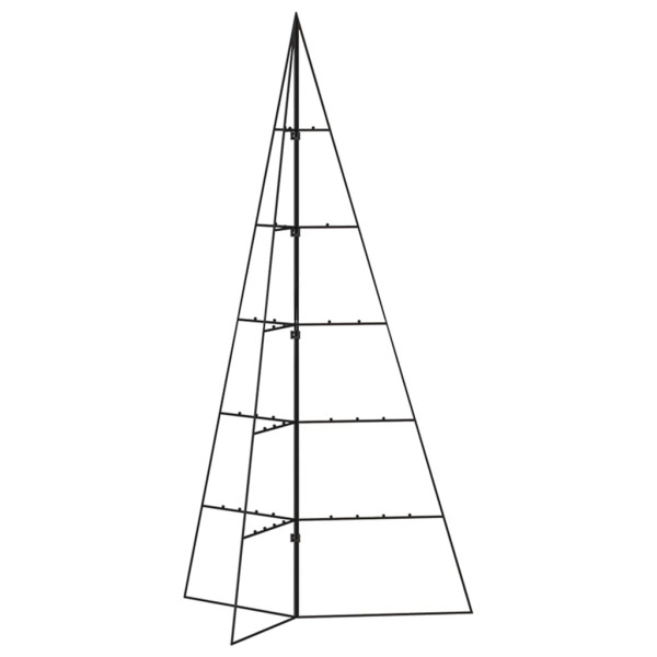 Árbol de Navidad para decoración metal negro 100 cm M 3