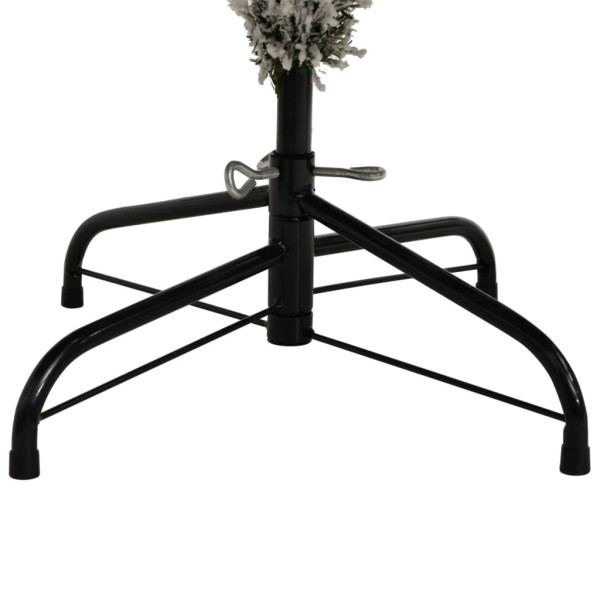 Árvore de Natal artificial articulada c/ flocos de neve 180 cm M 5