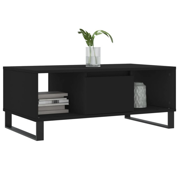 Mesa de centro 90x50x36.5 cm derivados de madeira preto M 3