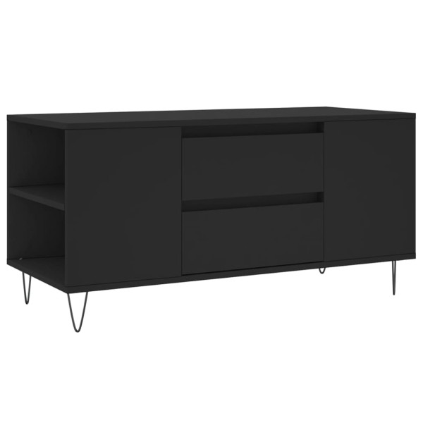 Mesa de centro 102x44.5x50 cm derivados de madeira preto M 2