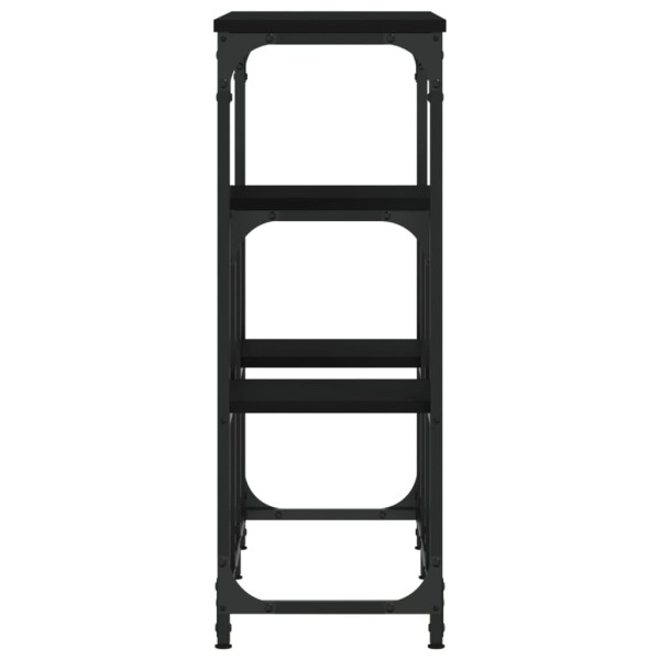 Mesa consola 89.5x28x76 cm derivados de madeira preto M 5