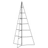 Árbol de Navidad para decoración metal negro 140 cm 5