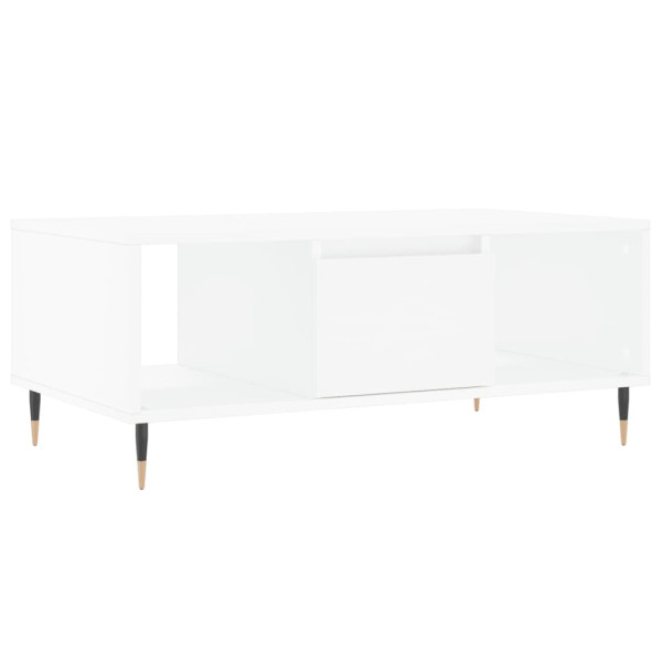 Mesa de centro 90x50x36.5 cm derivados de madeira branco M 2
