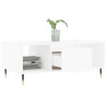 Mesa de centro 90x50x36.5 cm derivados de madeira branco 4