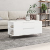 Mesa de centro 102x44.5x50 cm derivados de madeira branco 1