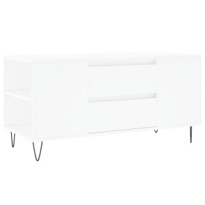 Mesa de centro 102x44.5x50 cm derivados de madeira branco H