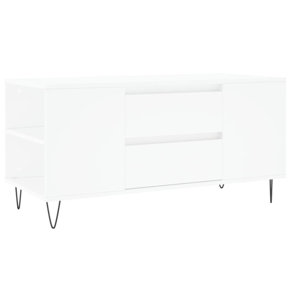 Mesa de centro 102x44.5x50 cm derivados de madeira branco M 2