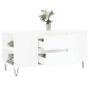 Mesa de centro 102x44.5x50 cm derivados de madeira branco 4