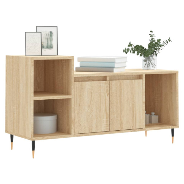 Mueble para TV madera contrachapada roble Sonoma 100x35x55 cm M 3