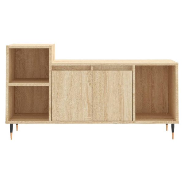 Mueble para TV madera contrachapada roble Sonoma 100x35x55 cm M 5
