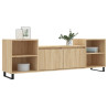 Mueble para TV madera contrachapada roble Sonoma 160x35x55 cm 3