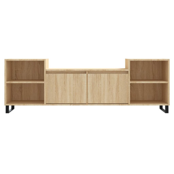 Mueble para TV madera contrachapada roble Sonoma 160x35x55 cm M 5