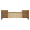 Mueble para TV madera contrachapada roble Sonoma 160x35x55 cm 5