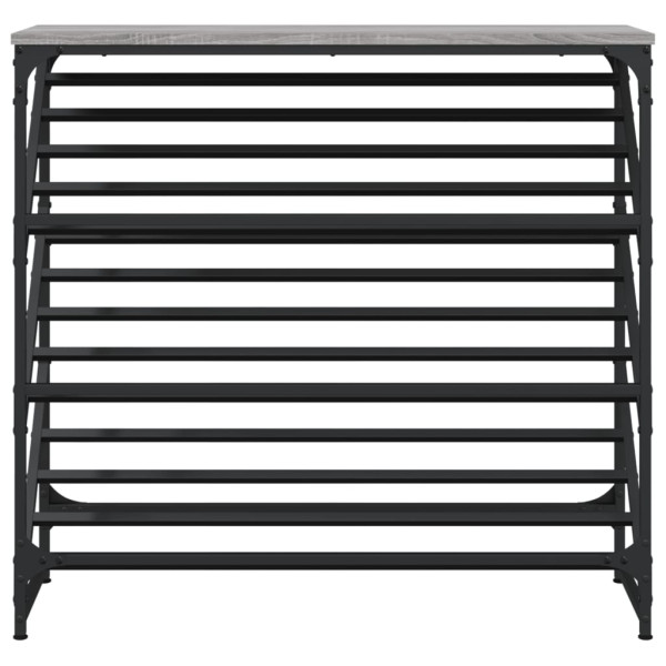 Sapateira 90x30x85 cm derivados de madeira cinzento sonoma M 4