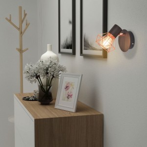 Lámparas de pared con 2 bombillas LED de filamento 2 uds 8 W H