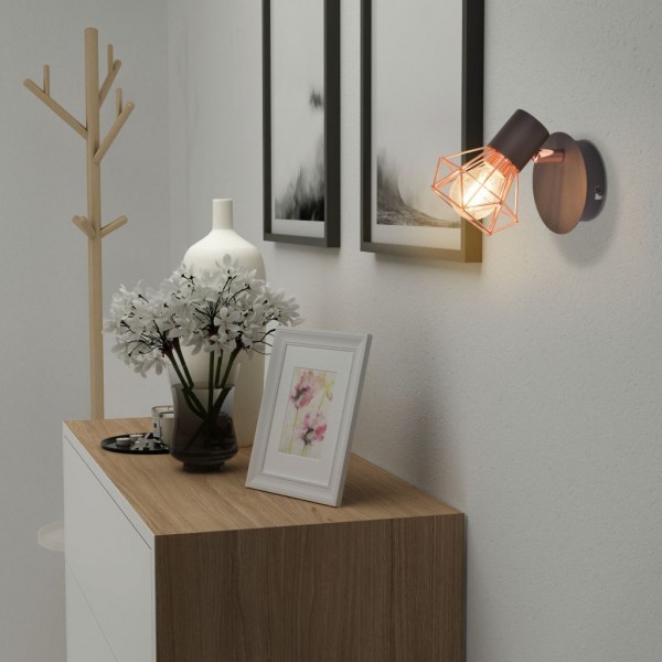 Lámparas de pared con 2 bombillas LED de filamento 2 uds 8 W M 2