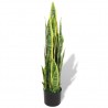 Planta espada-de-são-jorge artificial com vaso 90 cm verde 1